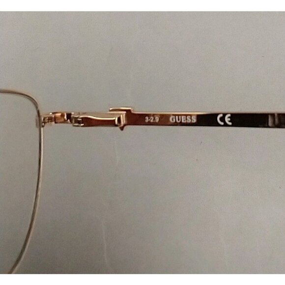 GUESS GU2779 032 Gold Metal Cat Eye Optical Eyeglasses Frame Only 55-14-140 2779 - Picture 6 of 7